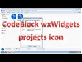 How to set CodeBlock wxWidgets Projects Icon