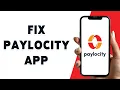 Paylocity App Won t Let Me Log In How To Fix Paylocity App Won t Let You Login 2024