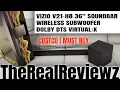 VIZIO V21-H8 36 SOUNDBAR W SUBWOOFER COSTCO