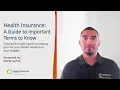 Health Insurance Terms to Know