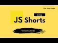 JavaScript For Beginners Shorts - Template Literals