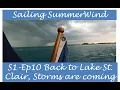 Ep10 Back to Lake St Clair Storms are coming S1