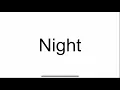 Download Lagu How to Pronounce Night