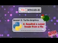 Turtle Graphics 4 Loading colour image data from a file S5 E4 live withcode uk