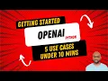 OpenAI Getting Started Python Beginners