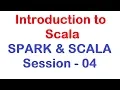 Introduction to Scala - Apache Spark and Scala Tutorial