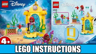 LEGO Instructions - Disney - 43235 - Ariel's Music Stage