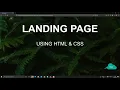Full Screen Landing Page - Responsive Tutorial