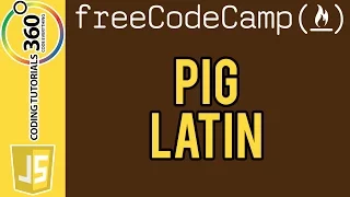 Pig Latin FreeCodeCamp com Intermediate Algorithm Scripting