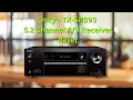 Onkyo B-TX-SR393 AV Receiver Reset