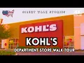 Kohl s Store Walking Tour 4K Full Store Tour No Talking