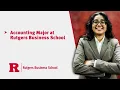 Accounting Major at Rutgers Business School