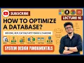 System Design Fundamentals 10 Database Optimization Indexing Partitioning Replication Sharding