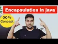 Encapsulation in java with Practical in Eclipse OOPs Concept in Java - Encapsulation Method Example