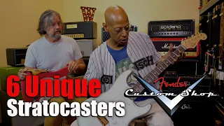6 Unique Fender Custom Shop Stratocasters