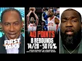 FIRST TAKE Kevin Durant proves doubters wrong - Stephen A on Rockets beat Magic behind KD s 40