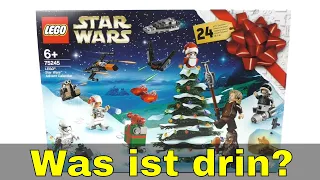 Was ist drin? im LEGO Star Wars Adventskalender 2019 / 75245