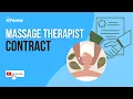Massage Therapist Contract EXPLAINED
