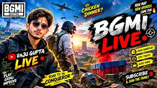 ๐ฅ RAJU GUPTA LIVE ๐ด | BGMI LIVE GAMEPLAY ๐ฎ | EPIC FIGHTS & CHICKEN DINNER ๐