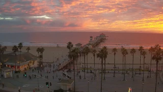 Huntington Beach November Sunset