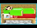 Lagu MIPAN \u0026 ZUZUZU BUAT RUMAH RAHASIA DI BAWAH KASUR BONNI DIAM DIAM DI MINECRAFT! BONNI KAGET
