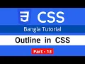 outline in CSS CSS3 Bangla tutorial 013