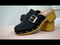 Dr Scholl s Wooden Bottom Classic Clogs on QVC