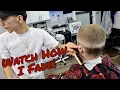 REAL Time Haircut Raw Uncut