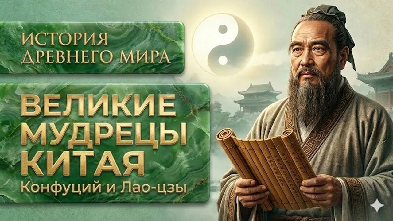 Великие мудрецы Китая: Конфуций и Лао-цзы. Даосизм и конфуцианство ☯️ История 5 класс