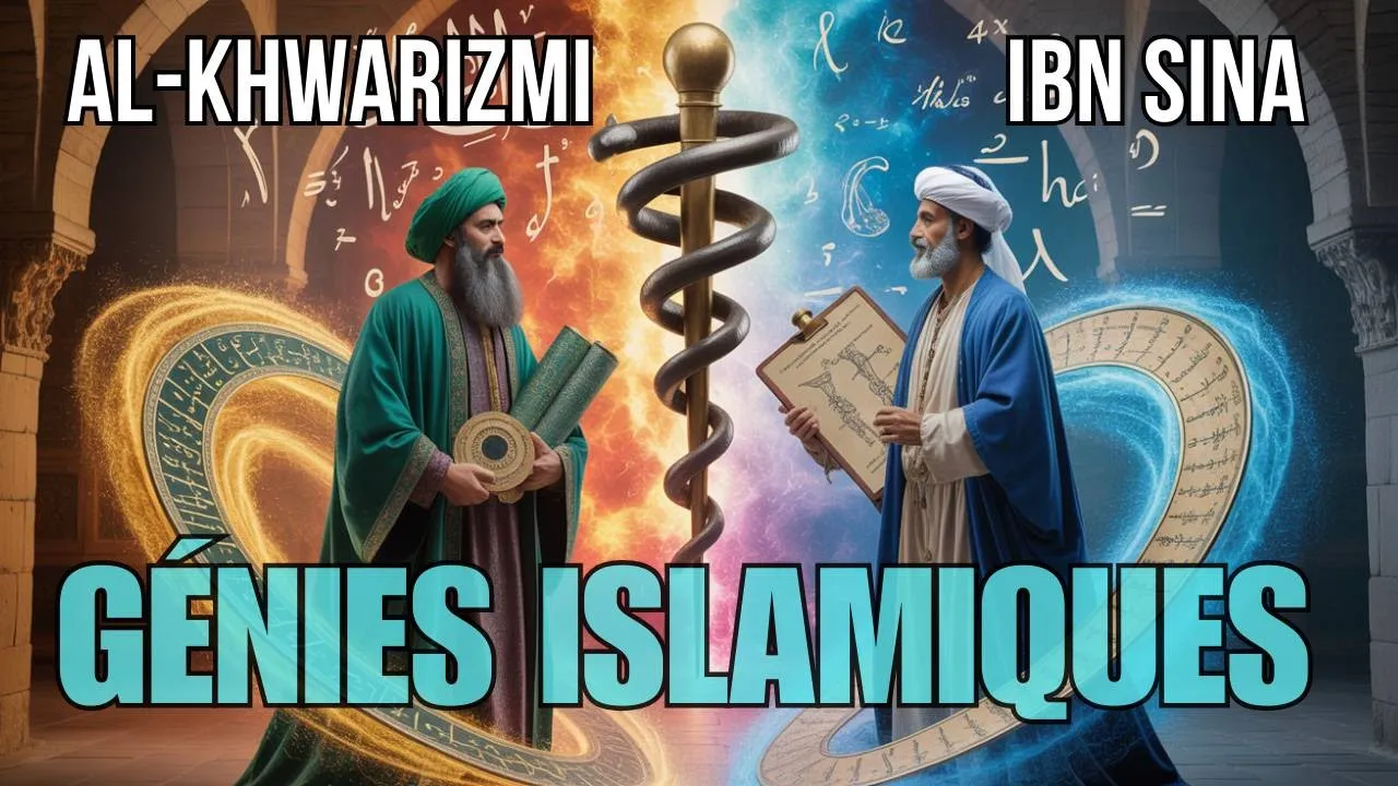 Al-Khwarizmi et Ibn Sina : des génies qui ont révolutionné la science.