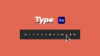 Type Quick Start After Effects script