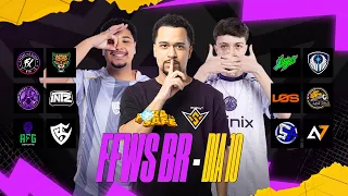 🔴 FFWS BR COM FORA DA SAFE - DIA 10🔴#freefire #foradasafe #FFWSBR