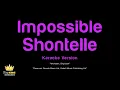 Shontelle - Impossible (Karaoke Version)