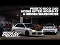 Puerto Rico Car Scene at a Hidden Warehouse