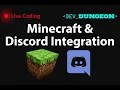 Live Coding Minecraft Discord integration plugins server mods Day 3