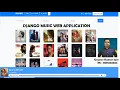 Django Music Web Application