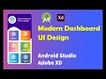 Android UI Design Mobile dashboard UI Tutorial - no 6 Best App material design android studio 2023