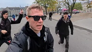 Attacked by ZOMBIES in Hamburg