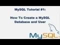 MySQL Tutorial - How to Create a MySQL Database User and Grant Permissions