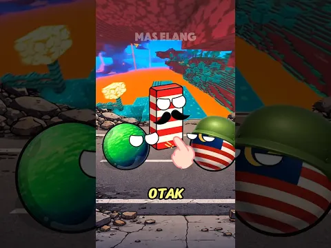 cuci otak #shorts #countryballs