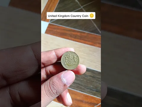 United Kingdom country coin since 1988 One Pound #allcountries #coincollecting #oldcoins #worldcoins