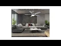 Special Discount on SNJ 52 Inch Ceiling Fan with Lights and Remote Control for Living Room Bedroom