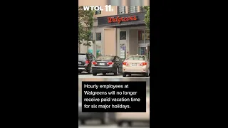 Walgreens cutting hourly employees vacation time