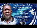 Celebrating the Life of Nigel Garvin Jordan Lalu Funeral Service LIVE