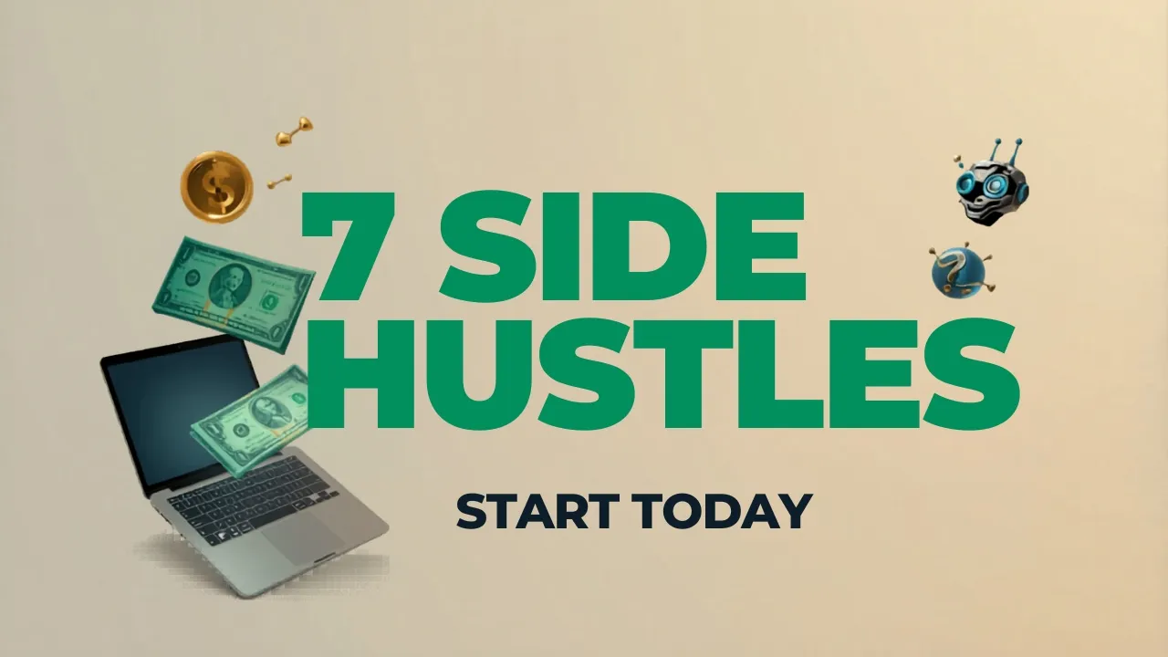 7 AI Side Hustles You Can Start Today With Zero Experience YouTube video preview