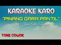Lagu PINANG GARA PANTIL KAROKE KARO TONE COWOK VOC:ANTHA PRYMA GINTING NARTA SIREGAR