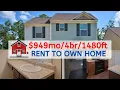 949mo Rent to Own Homes in Dothan Alabama Bad Credit No Down Required