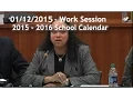2015 - School Calendar