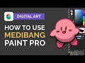 How to Use MEDIBANG Paint Pro Digital Art Tutorial