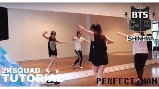  tutorial bts u0026 shinhwa perfect man dance tutorial by 2ksquad